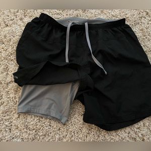 Champion cool control athletic shorts.  Mens L.